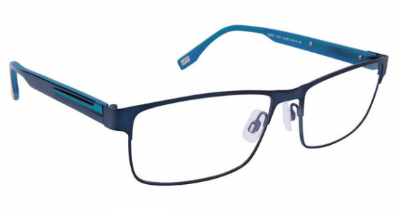 Evatik EVATIK 9138 Eyeglasses, (963) NAVY BLUE