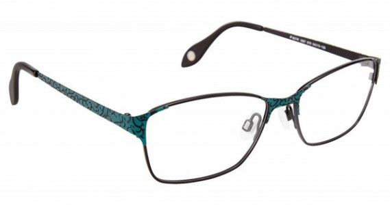 Fysh UK FYSH 3567 Eyeglasses, (679) BLACK EMERALD
