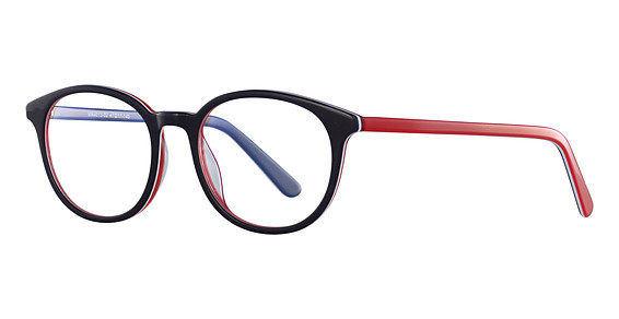 Menizzi MA4013 Eyeglasses, (Blue / Red 47-17--140)