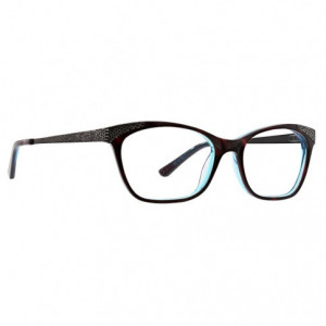 XOXO Medina Eyeglasses, Tortoise/Blue