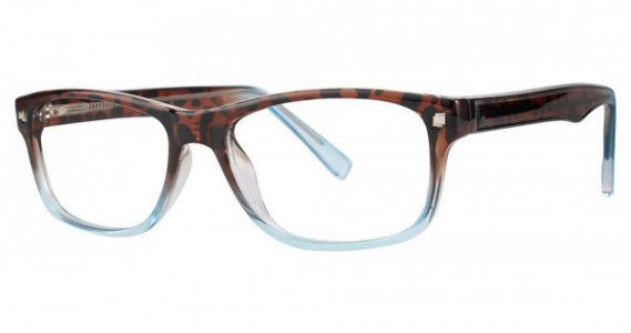 Modern Optical EXIT Eyeglasses, Tortoise Blue