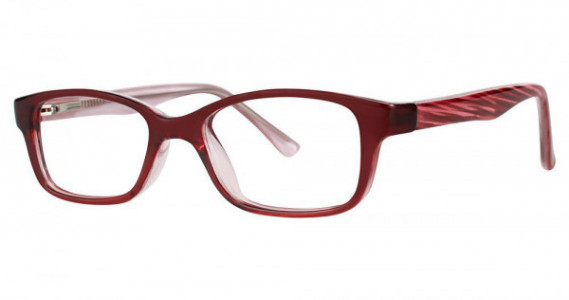 Modern Optical GENTLE Eyeglasses, Burgundy