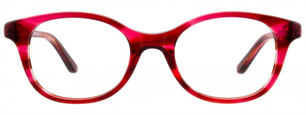 EasyClip EC433 Eyeglasses, 030 - Dark Pink & Orange