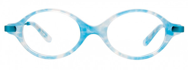 Takumi TK1042 Eyeglasses, 050 - Light Blue & Crystal
