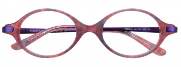 Takumi TK1042 Eyeglasses, 080 - Lilac & Light Pink