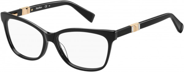 Max Mara MM 1290 Eyeglasses, 006K Black Gold Copper