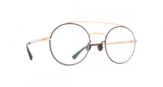 Mykita ANYU Eyeglasses, GOLD/DARK BROWN