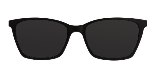 ECO by Modo ANGARA Eyeglasses, BLACK-SUN CLIP