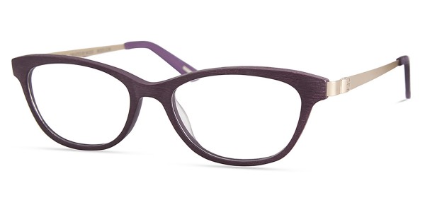 ECO by Modo BUCHAREST Eyeglasses, Purple Wood
