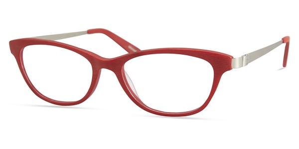 ECO by Modo BUCHAREST Eyeglasses, Red Wood