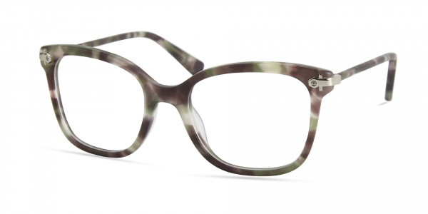 Derek Lam 279 Eyeglasses, Matte Green/Brown Tort