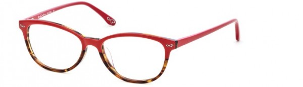 Rough Justice Chill Eyeglasses, Red/Brown