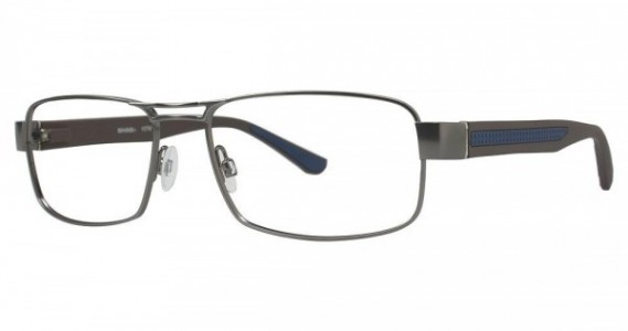 Shaquille O’Neal QD 107M Eyeglasses, 58 Gunmetal