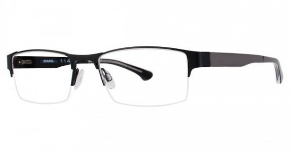 Shaquille O’Neal QD 114M Eyeglasses, 21 Black