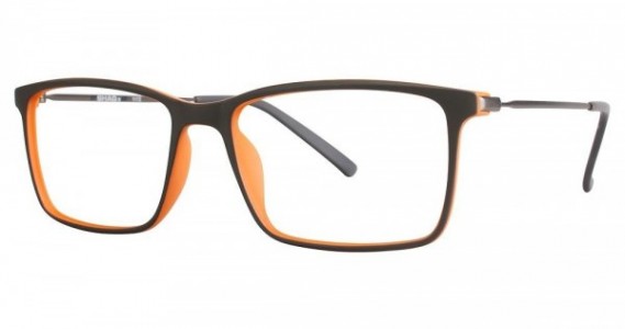 Shaquille O’Neal QD 117Z Eyeglasses, 178 Grey Orange
