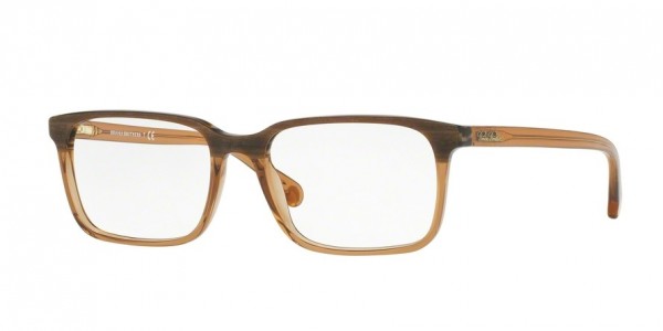 Brooks Brothers BB2033 Eyeglasses, 6122 BROWN WOOD/BROWN TRANSLUCENT (BROWN)