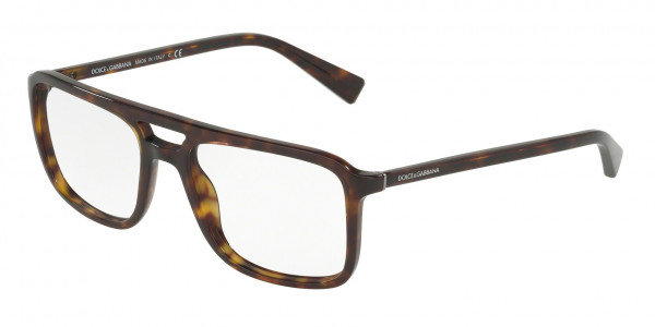 Dolce & Gabbana DG3267F Eyeglasses, 502 HAVANA (HAVANA)