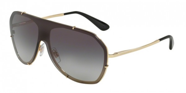 Dolce & Gabbana DG2162 Sunglasses, 02/8G GOLD (GOLD)