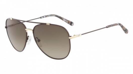 Diane Von Furstenberg DVF123S GIA Sunglasses, (210) BROWN