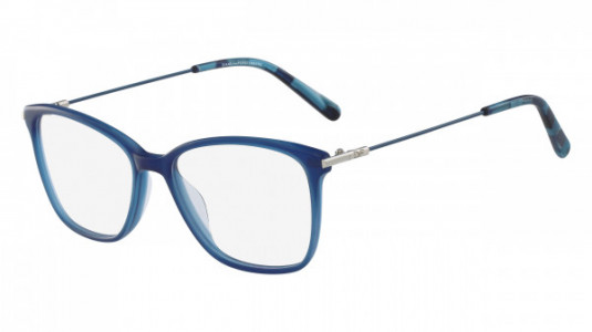 Diane Von Furstenberg DVF5091 Eyeglasses, (460) MILKY BLUE