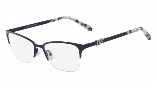 Diane Von Furstenberg DVF8056 Eyeglasses, (414) NAVY