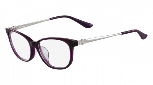Ferragamo SF2745A Eyeglasses, (513) CRYSTAL PURPLE