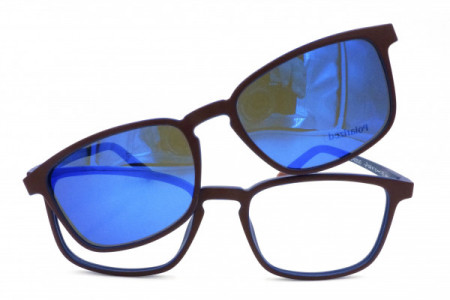 Eyecroxx EC502UD Eyeglasses, C3 Burgundy Blue