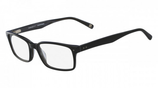 Marchon M-HERALD SQ Eyeglasses, (001) BLACK