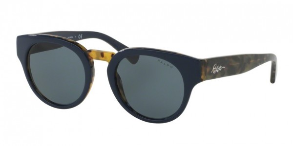 Ralph RA5227 Sunglasses, 163387 NAVY/TORT (BLUE)