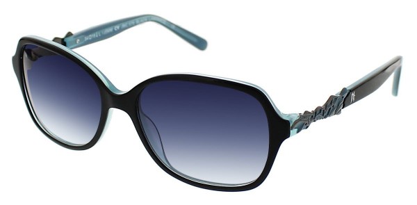 Jessica McClintock JMC 578 Sunglasses, Black Laminate
