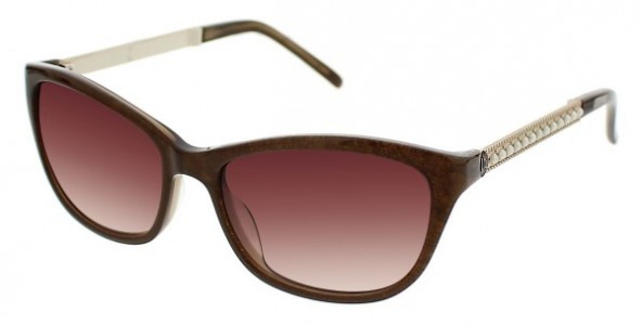 Jessica McClintock JMC 579 Sunglasses, Brown