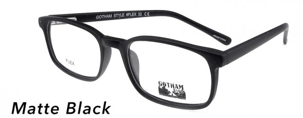 Smilen Eyewear 32 Eyeglasses, Matte Black