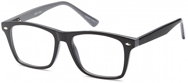 4U US 80 Eyeglasses, Black