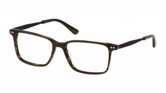 Perry Ellis PE 379 Eyeglasses, 1-BROWN HORN