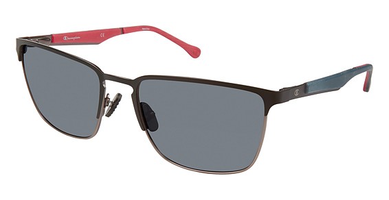 Champion 6040 Sunglasses, C01 Black/Navy (Grey)