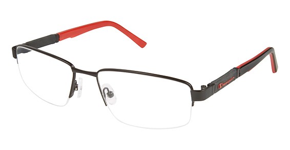 Champion 2020 Eyeglasses, C02 Black-Red