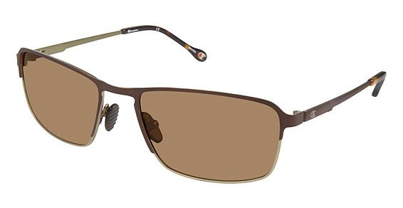 Champion 6043 Sunglasses, C02 Brown-Green (Brown)