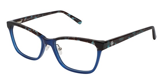 Ann Taylor AT403 Eyeglasses, C03 Navy/Blue Tort
