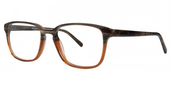 Big Mens Eyewear Club BIG BOLT Eyeglasses, Grey/Brown Fade