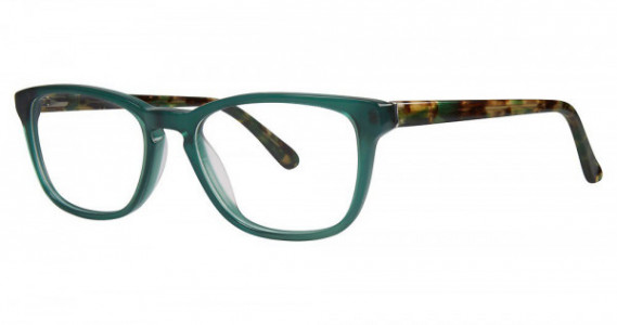 Genevieve DEMAND Eyeglasses, Jade Tortoise