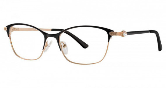 Modern Art A386 Eyeglasses, Black/Gold
