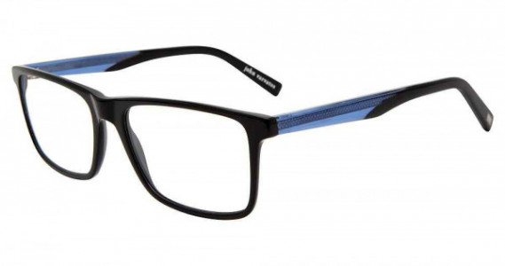 John Varvatos V374 Eyeglasses, BLACK (0BLA)