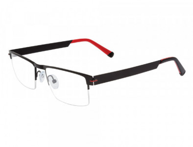 Club Level Designs CLD9218 Eyeglasses, C-3 Black