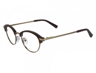 Club Level Designs CLD9215 Eyeglasses, C-1 Brown Horn