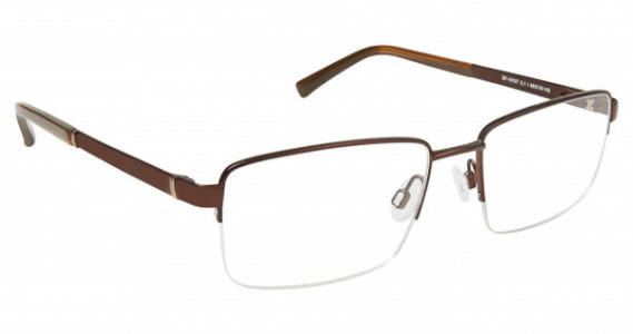 SuperFlex SF-1070T Eyeglasses, (1) BROWN