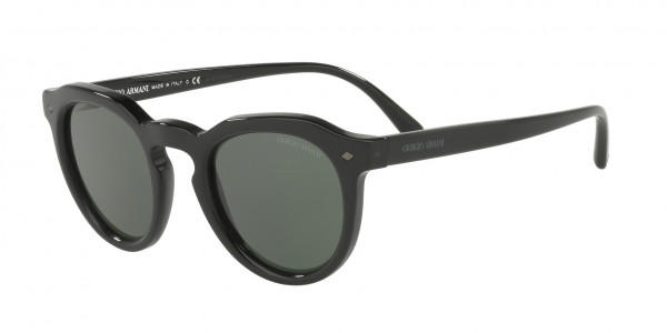Giorgio Armani AR8093F Sunglasses, 501731 BLACK (BLACK)