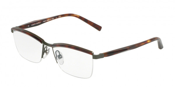 Alain Mikli A02022 Eyeglasses, E368 HAVANA/FOREST GREEN (HAVANA)