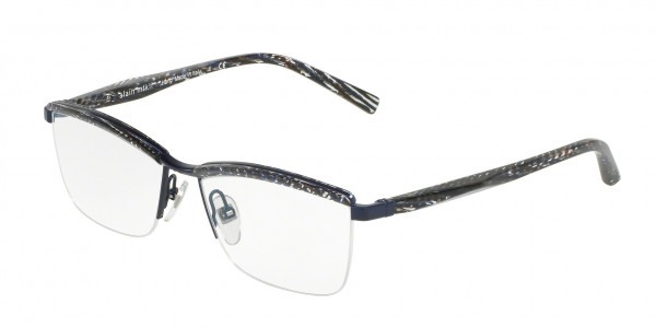 Alain Mikli A02022 Eyeglasses, E411 CHEVRON BLUE/BLUE (BLUE)