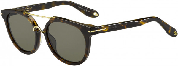 Givenchy GV 7034/S Sunglasses, 0086 Dark Havana