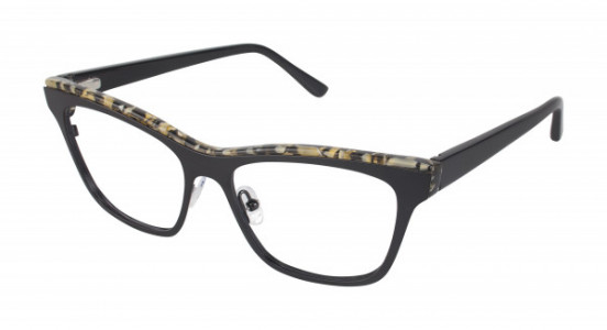 L.A.M.B. LA022 Eyeglasses, Black (BLK)